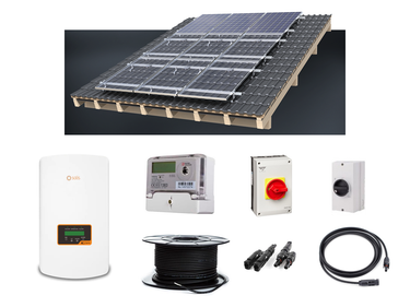Complete kit: 16 panel 8kW solar